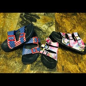 Unique Birkenstocks super cute!!